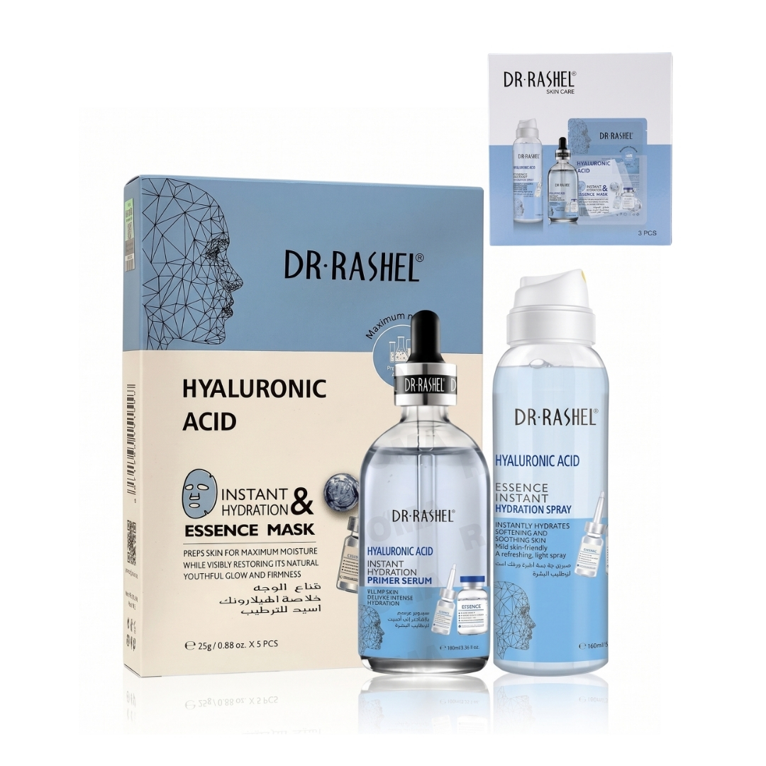 SET HIDRATANTE FACIAL ÁCIDO HIALURÓNICO DR. RASHEL 3 PIEZAS - 1