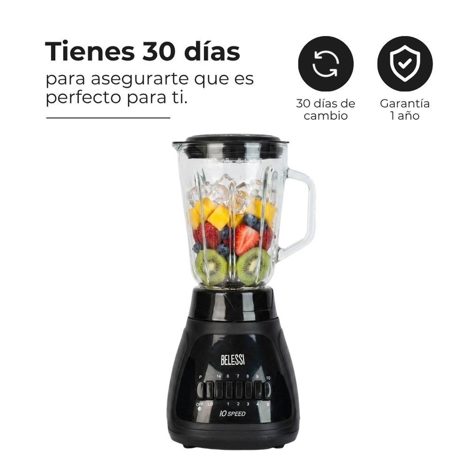 LICUADORA POWER BELESSI – MÁXIMO CONTROL Y POTENCIA TOTAL CON DISEÑO MODERNO. - 8