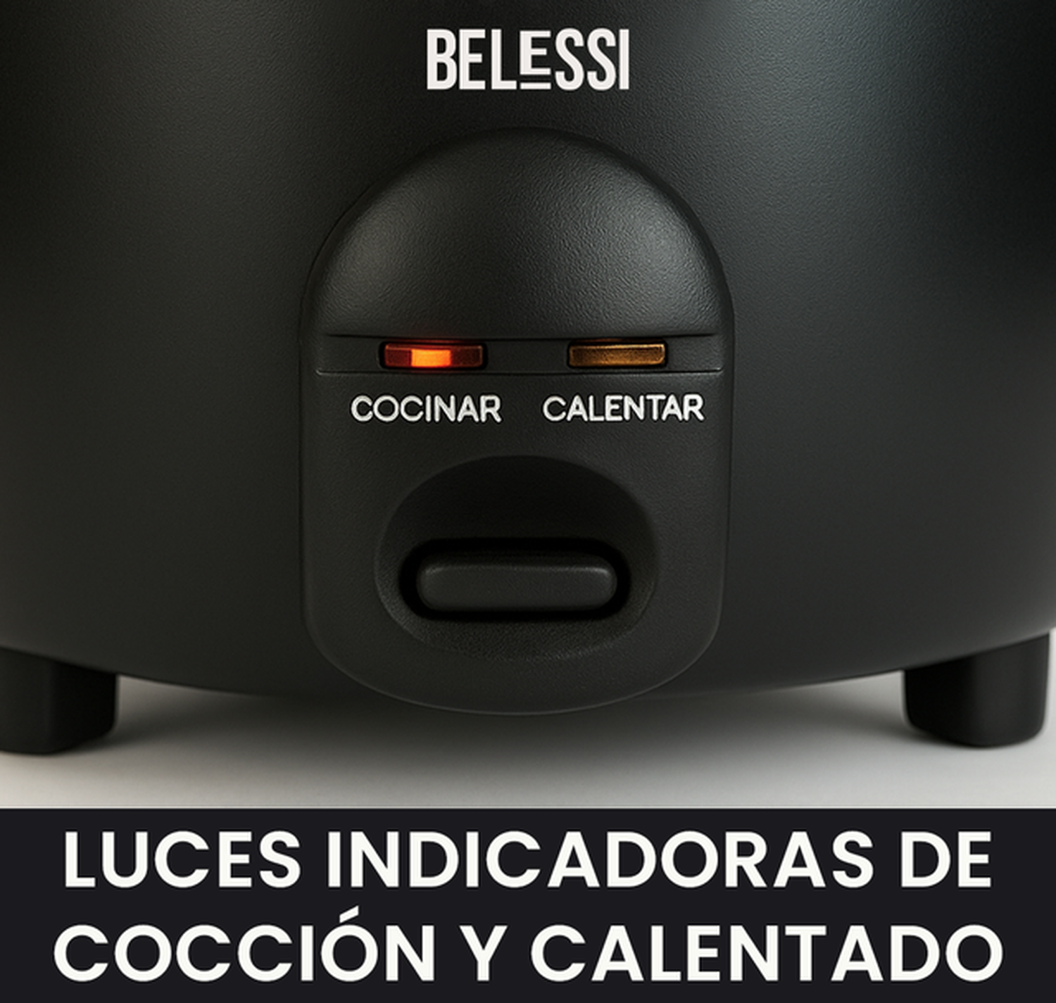 OLLA ARROCERA ELÉCTRICA BELESSI 1.8L + ACCESORIOS – COCINA FÁCIL, IDEAL PARA TODA LA FAMILIA - 5