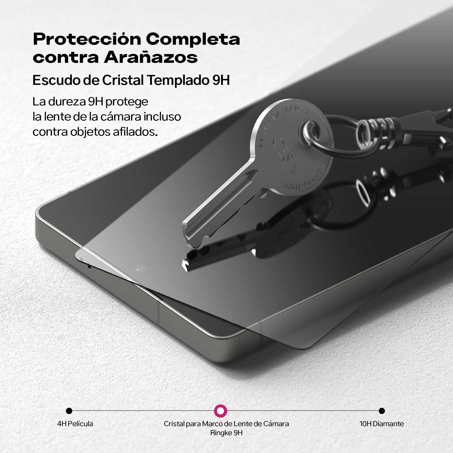 PROTECTOR PANTALLA PARA GALAXY S25 ULTRA RINGKE VIDRIO TEMPLADO 9H INSTALADOR 2 UND - 2