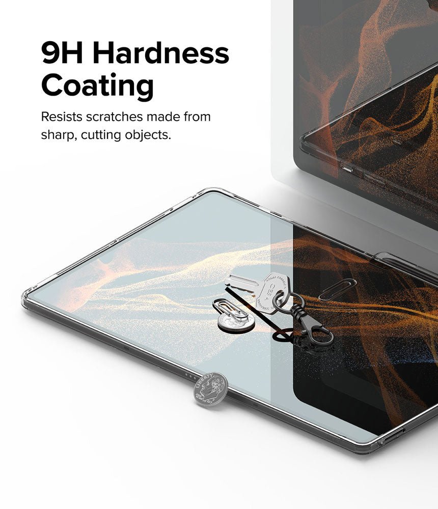 PROTECTOR PANTALLA VIDRIO GALAXY TAB S10 S9 S8 ULTRA RINGKE DUREZA 9H - 2