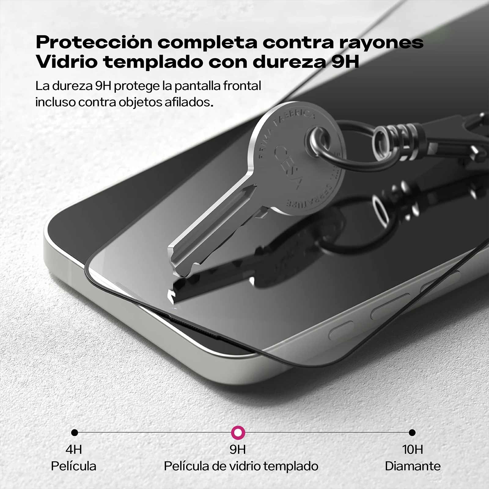 PROTECTOR PANTALLA IPHONE 16E RINGKE PROTECCION 9H 2 UND - 2