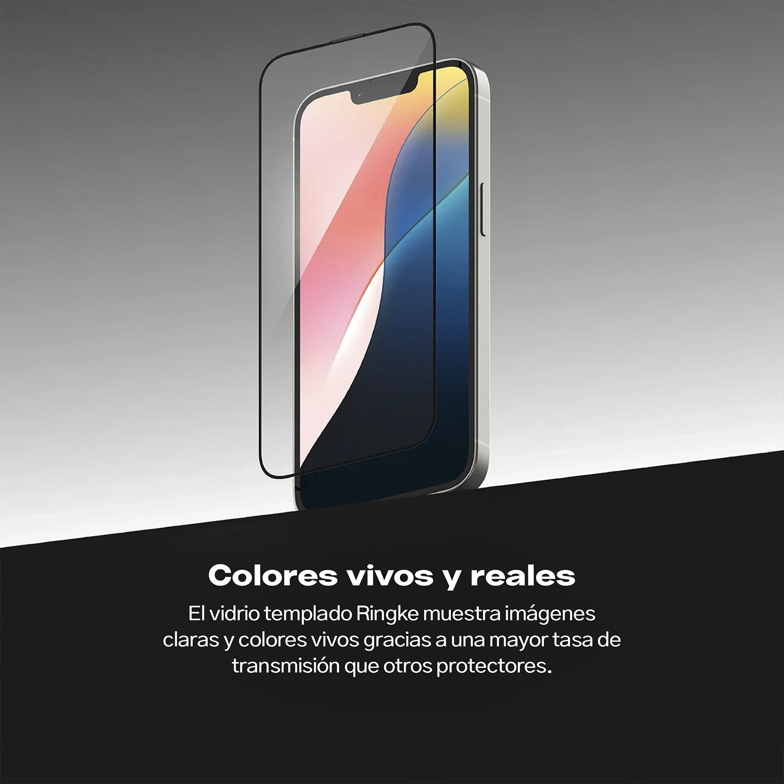 PROTECTOR PANTALLA IPHONE 16E RINGKE PROTECCION 9H 2 UND - 7