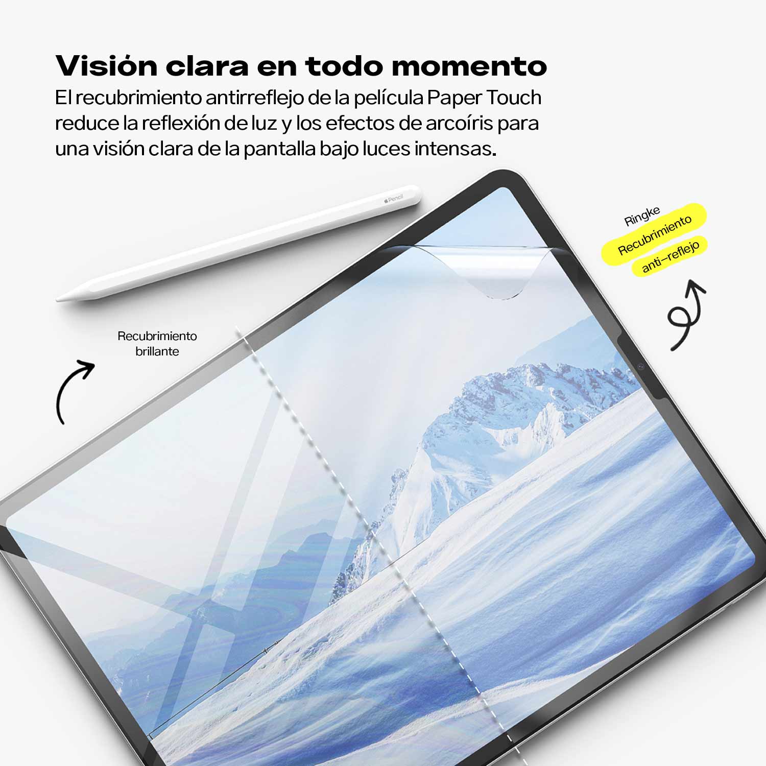PROTECTOR DE PANTALLA RINGKE PAPER TOUCH FILM IPAD PRO 13' M5 M4 2025 2024 - 2
