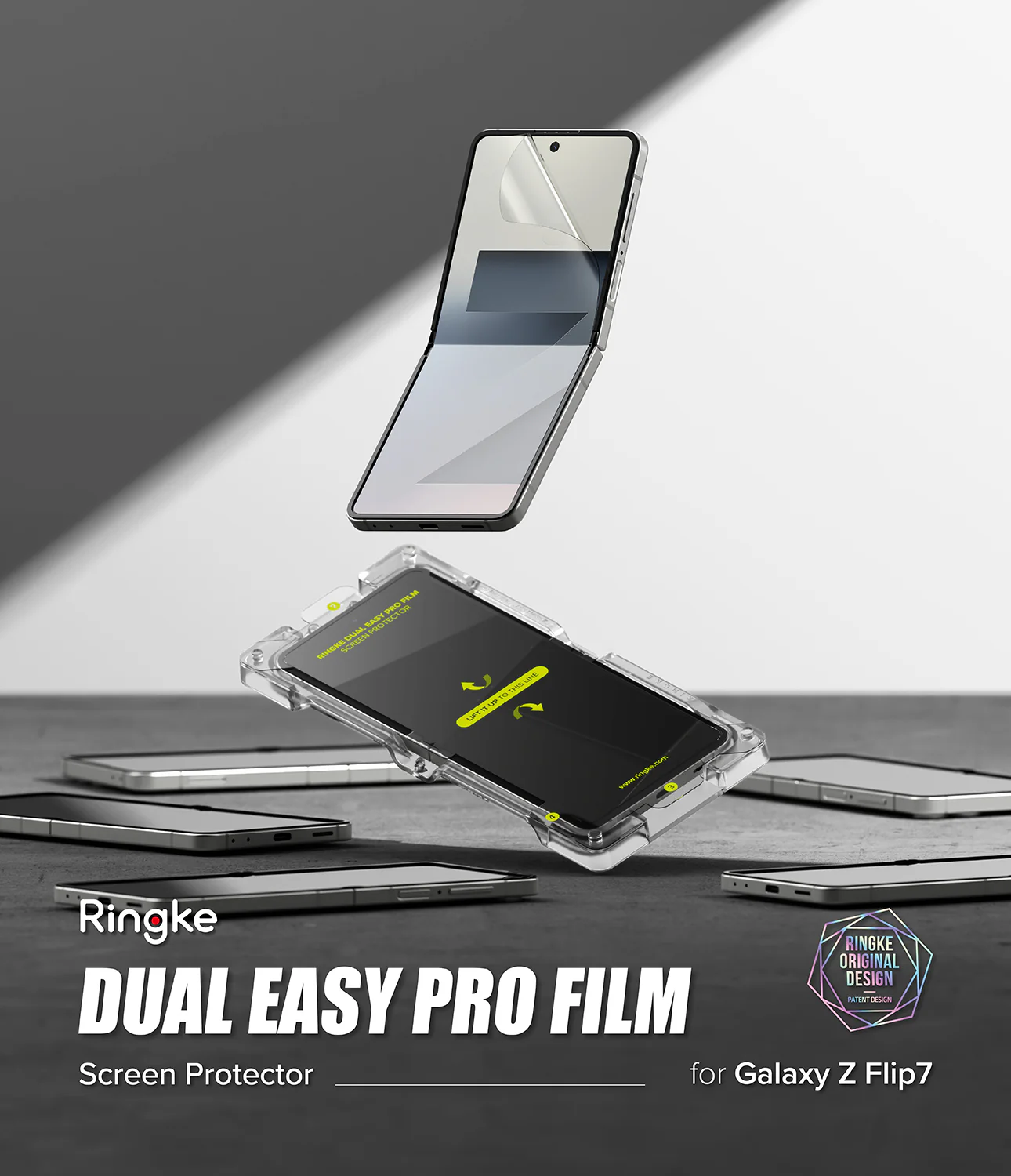 PROTECTOR PANTALLA GOMA GALAXY Z FLIP7 FLIP 7 RINGKE DE USA 2 PACK - 2
