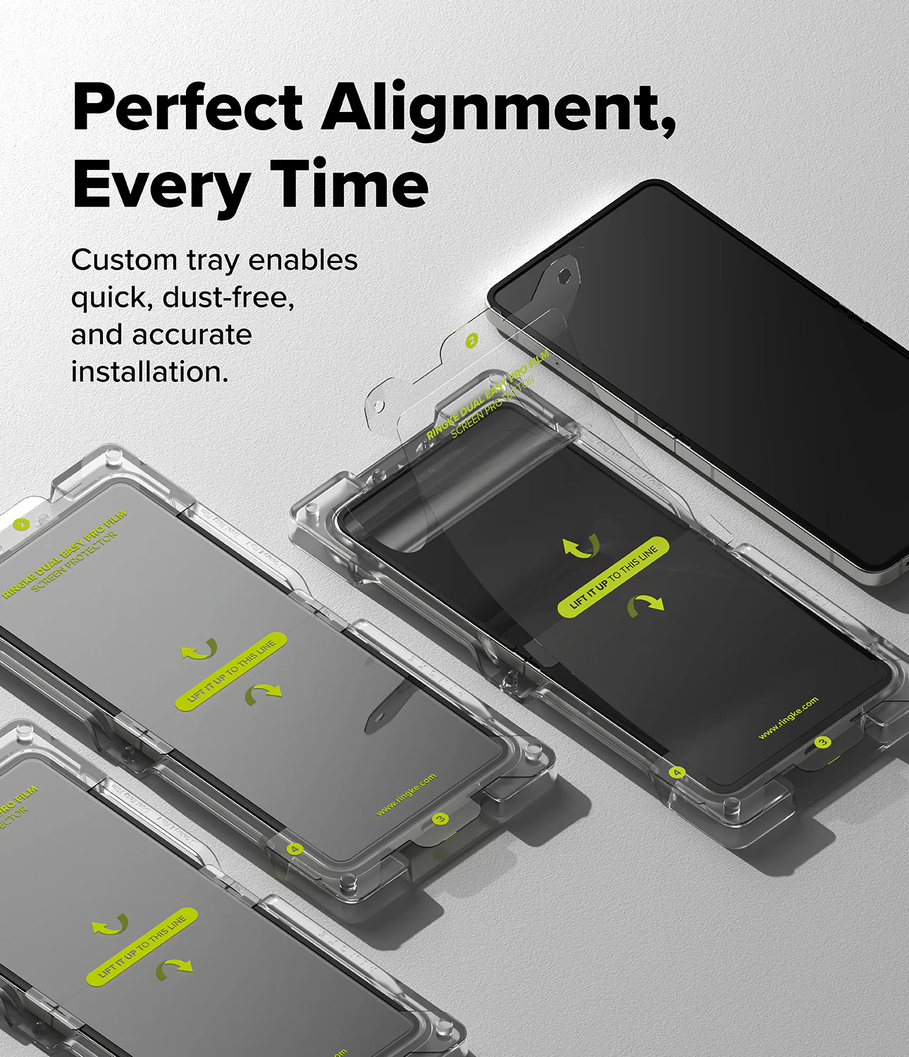 PROTECTOR PANTALLA GOMA GALAXY Z FLIP7 FLIP 7 RINGKE DE USA 2 PACK - 8