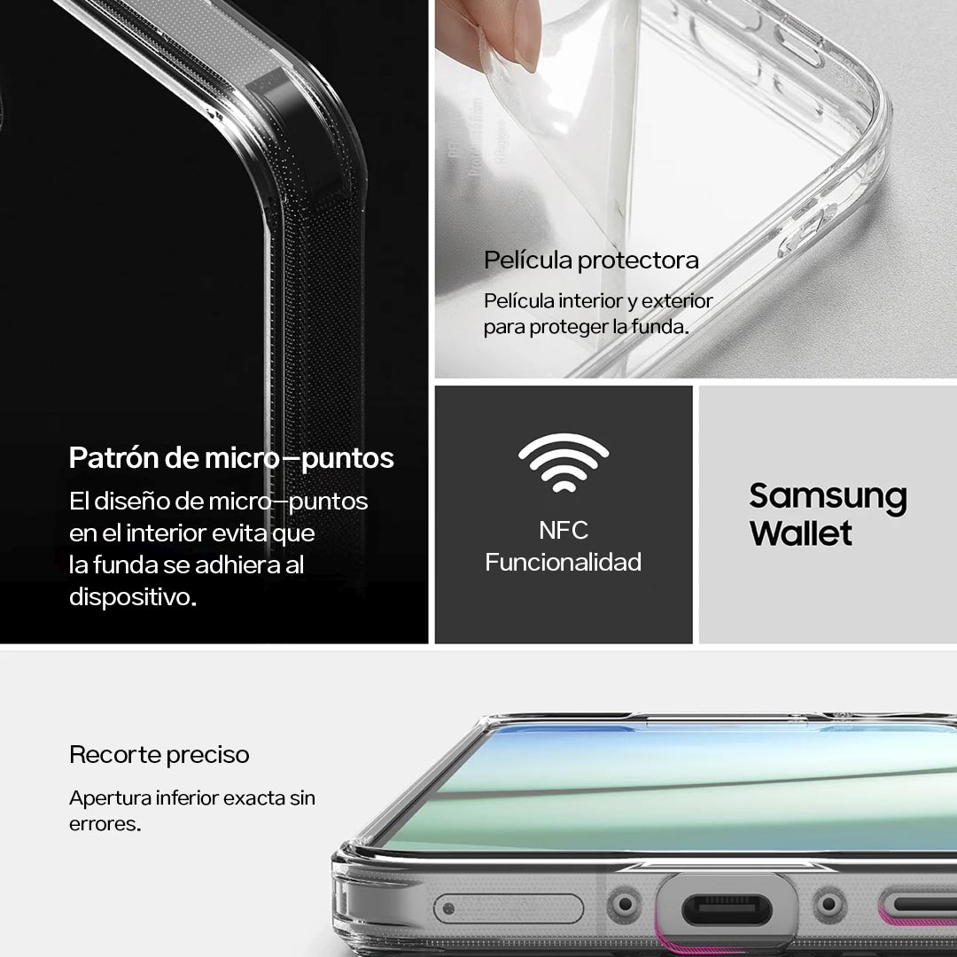 CASE GALAXY A56 5G A36 5G RINGKE FUSION TRANSPARENTE - 7