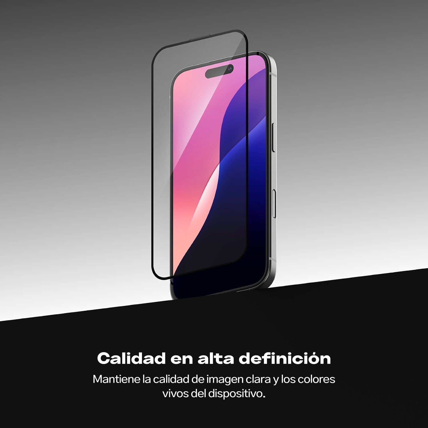 PROTECTOR DE PANTALLA VIDRIO RINGKE EASY SLIDE IPHONE 16 / IPHONE 15 INSTALADOR 2 UND - 3