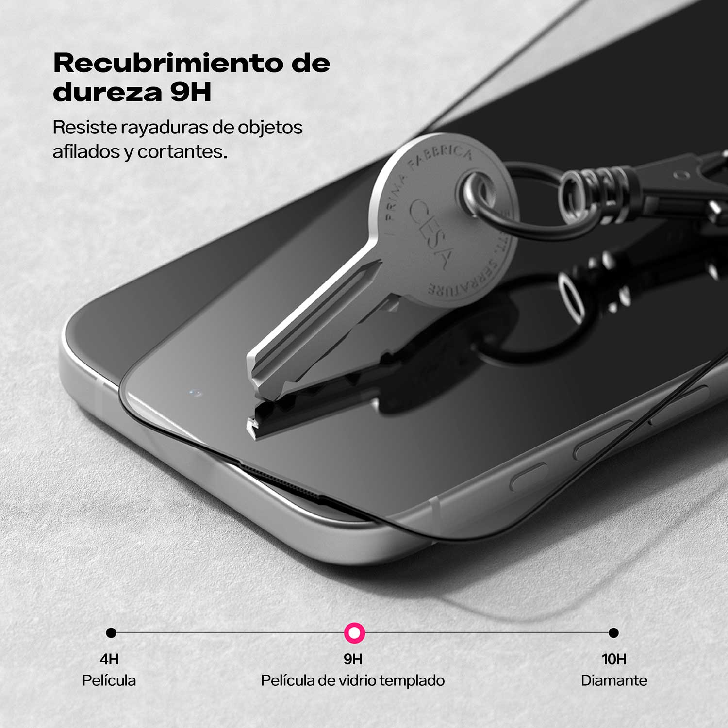 PROTECTOR DE PANTALLA VIDRIO RINGKE EASY SLIDE IPHONE 16 / IPHONE 15 INSTALADOR 2 UND - 4
