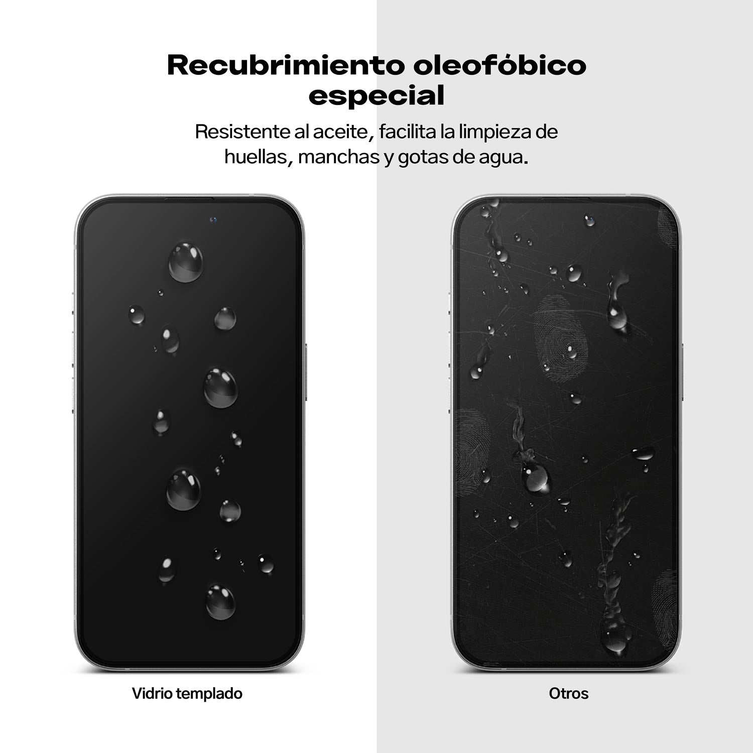 PROTECTOR DE PANTALLA VIDRIO RINGKE EASY SLIDE IPHONE 16 / IPHONE 15 INSTALADOR 2 UND - 6