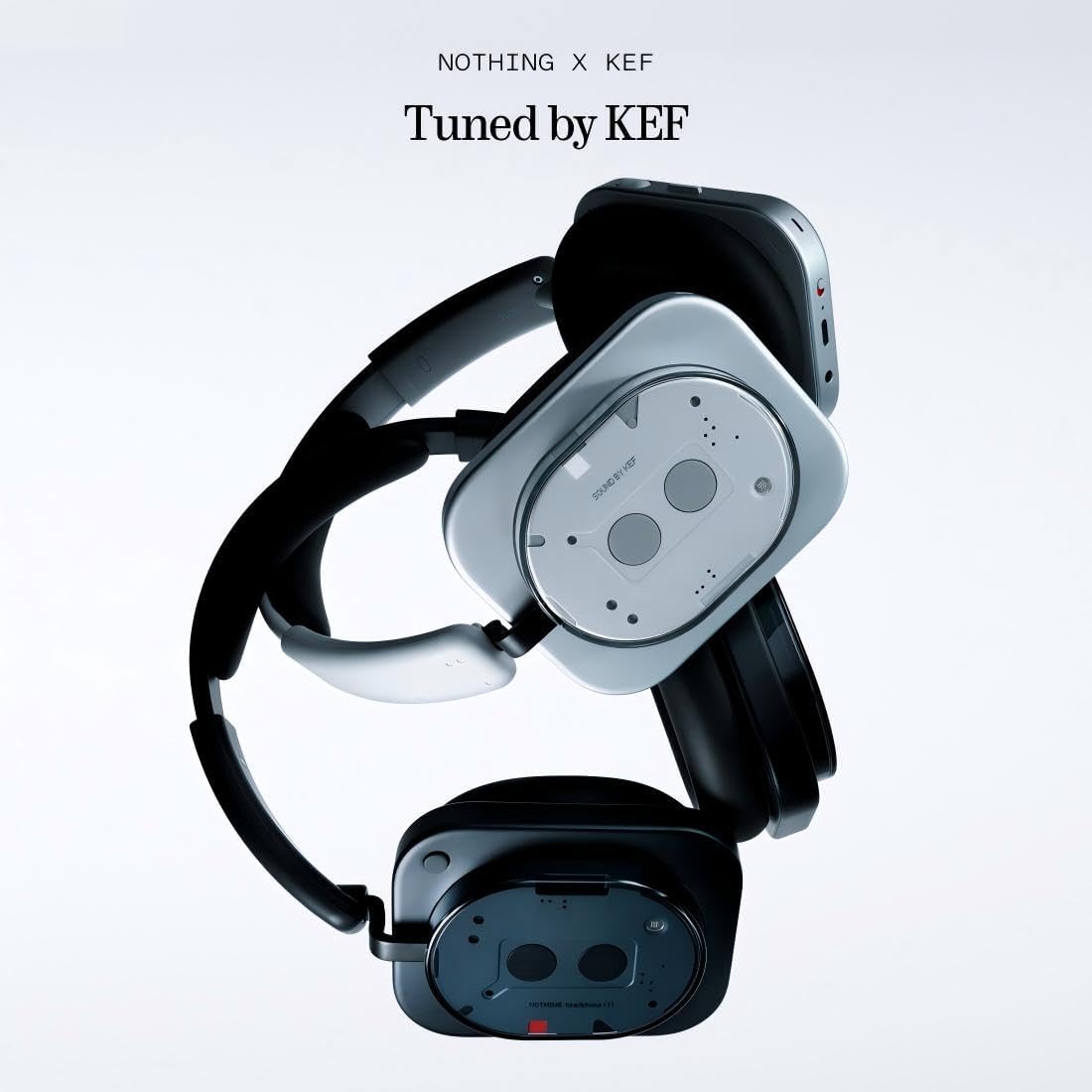 AUDIFONOS NOTHING HEADPHONE 1 DISEÑO FUTURISTA AUDIO KEF PREMIUM CANCELACION RUIDO AUDIO ADAPTATIVO - 5