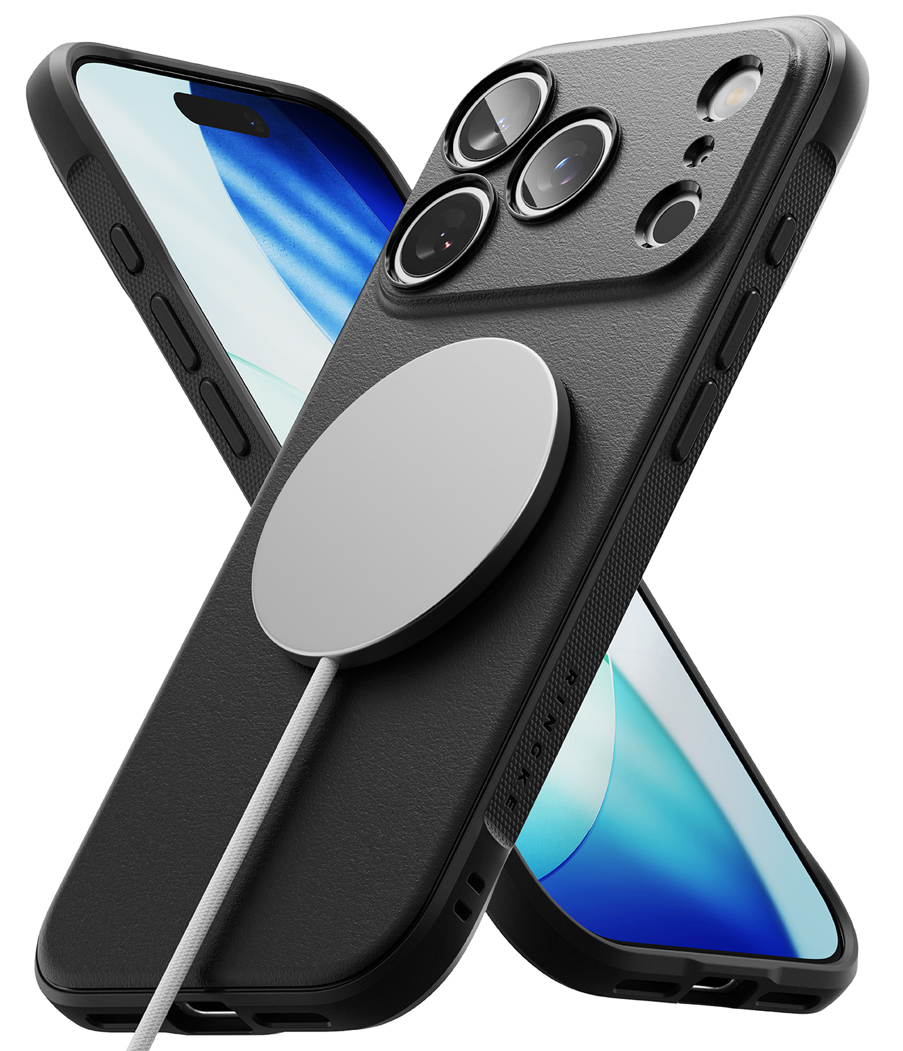 CASE IPHONE 17 PRO MAX MAGNÉTICO NEGRO RINGKE ONYX DE USA - 1