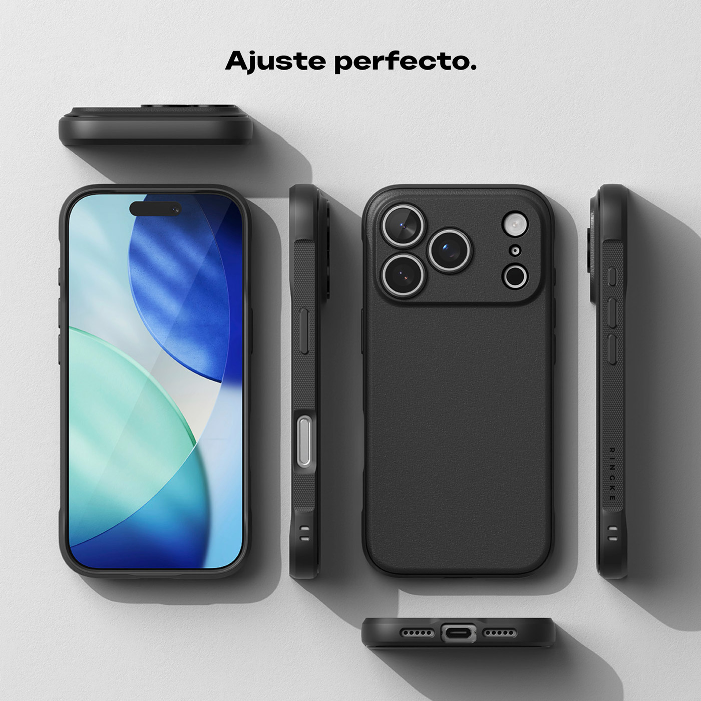CASE IPHONE 17 PRO MAX MAGNÉTICO NEGRO RINGKE ONYX DE USA - 10