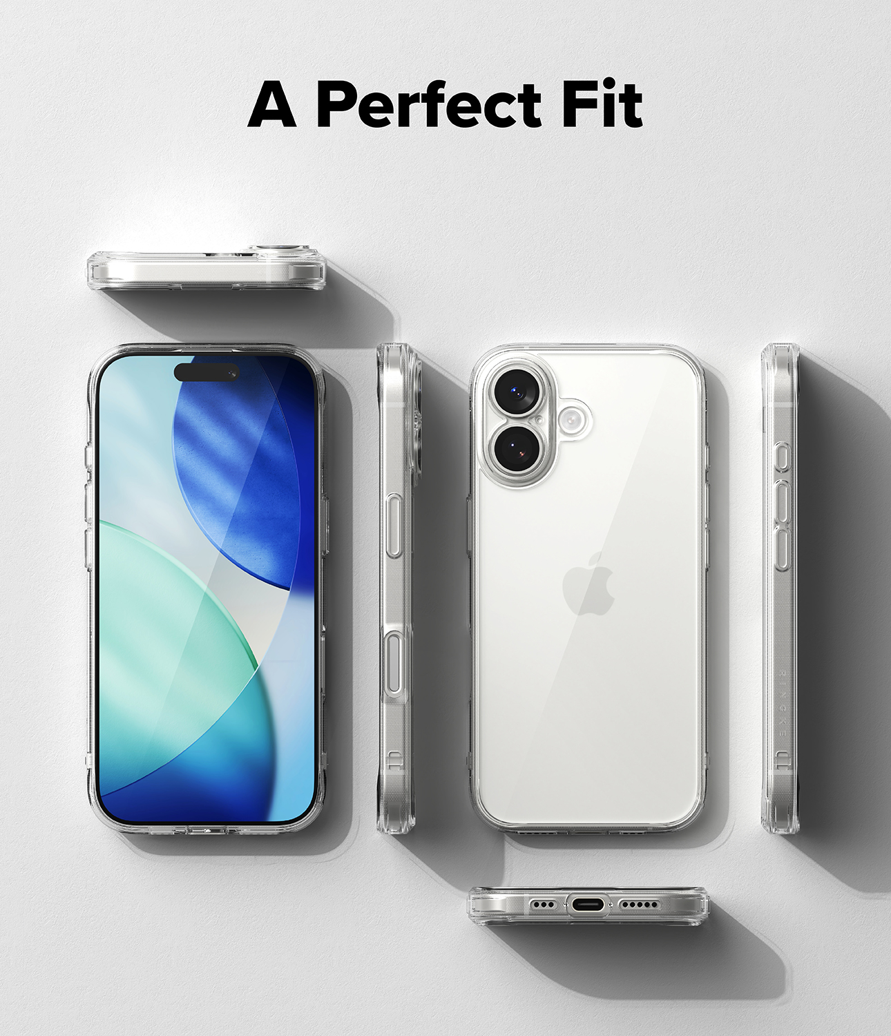 CASE IPHONE 17 TRANSPARENTE RINGKE FUSION DE USA - 8