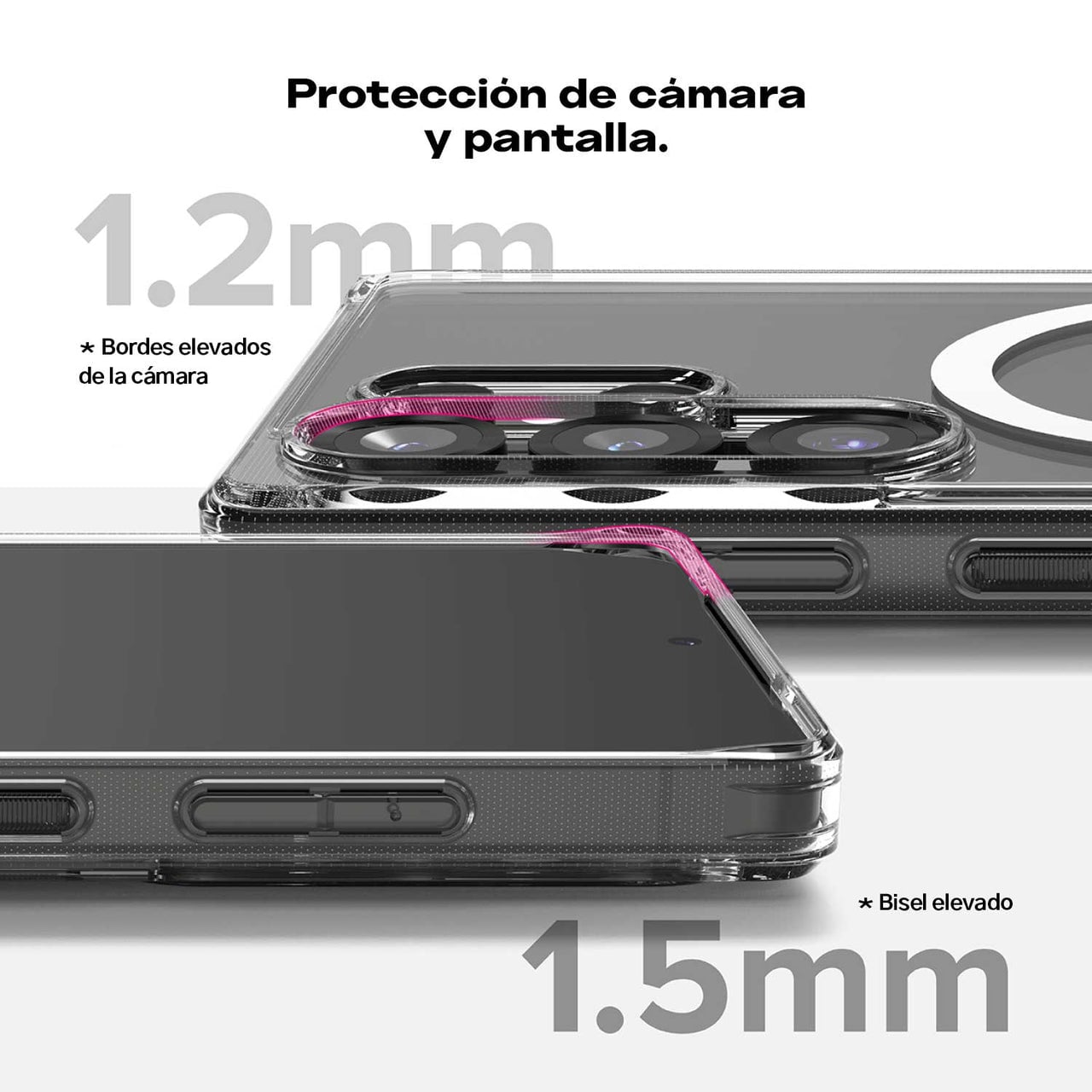 CASE GALAXY S25 ULTRA RINGKE FUSION MAGSAFE TRANSPARENTE - 4
