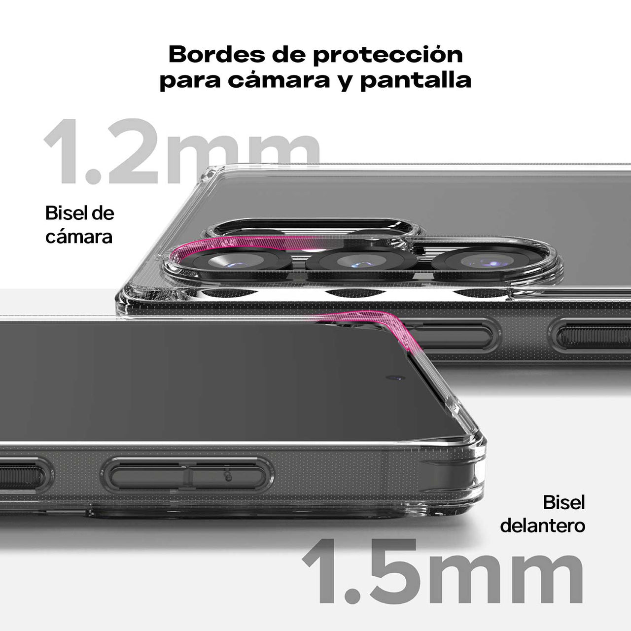 CASE GALAXY S25 ULTRA RINGKE FUSION TRANSPARENTE - 3