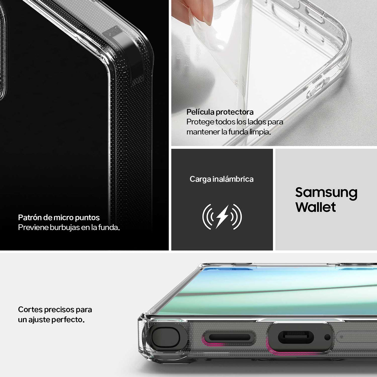 CASE GALAXY S25 ULTRA RINGKE FUSION TRANSPARENTE - 7