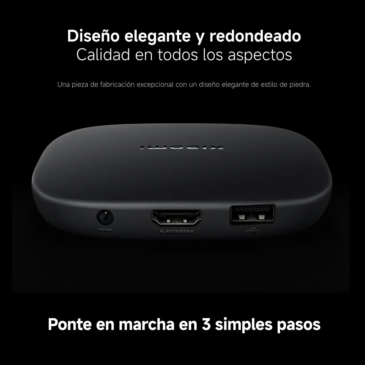 XIAOMI TV BOX S (3RA GEN) 4K ULTRA HD CON GOOGLE TV, 32GB, DOLBY VISION, COMPACTO, NEGRO - 5