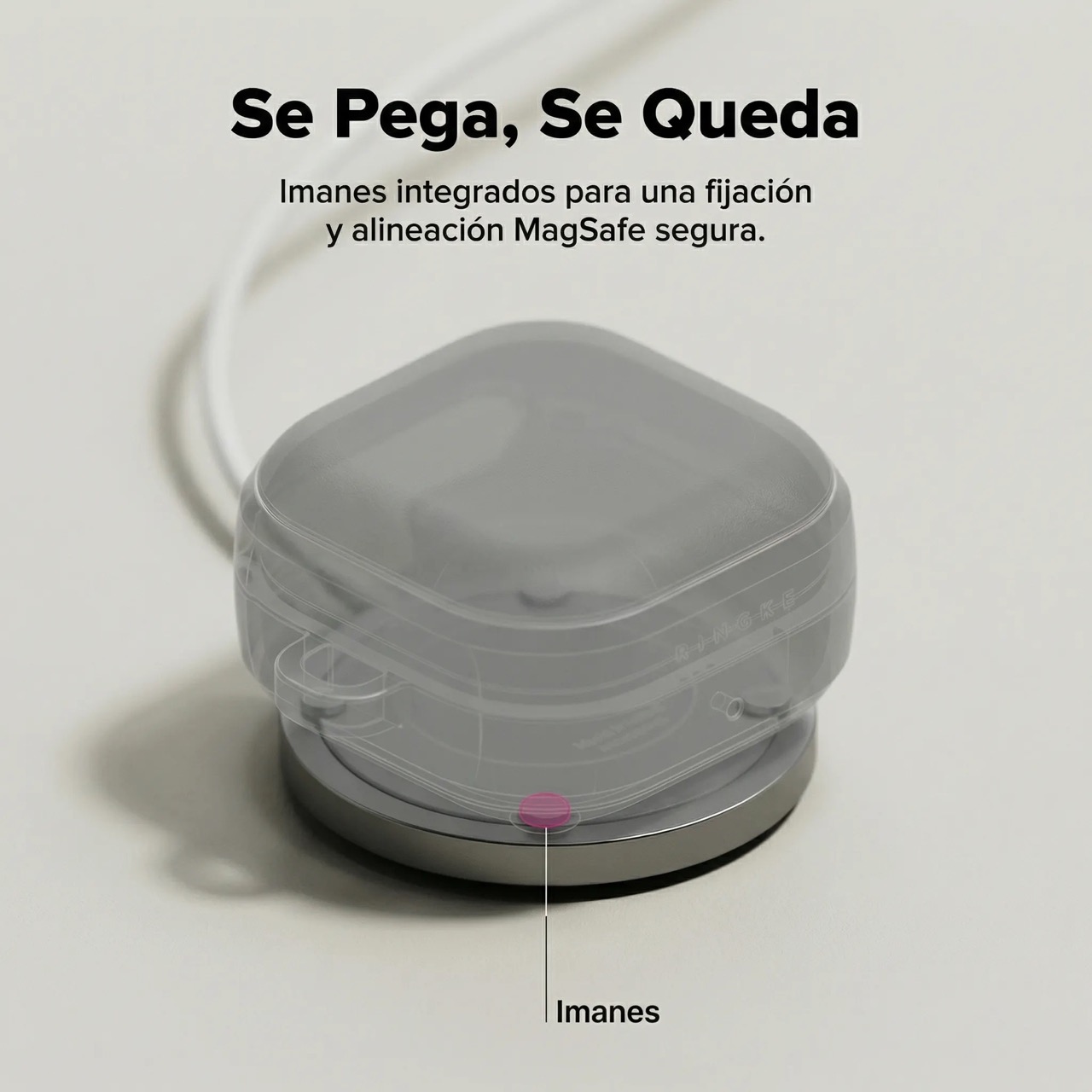 CASE RINGKE PARA GALAXY BUDS 4 Y BUDS 4 PRO ONYX MAGNÉTICO VERDE - 6