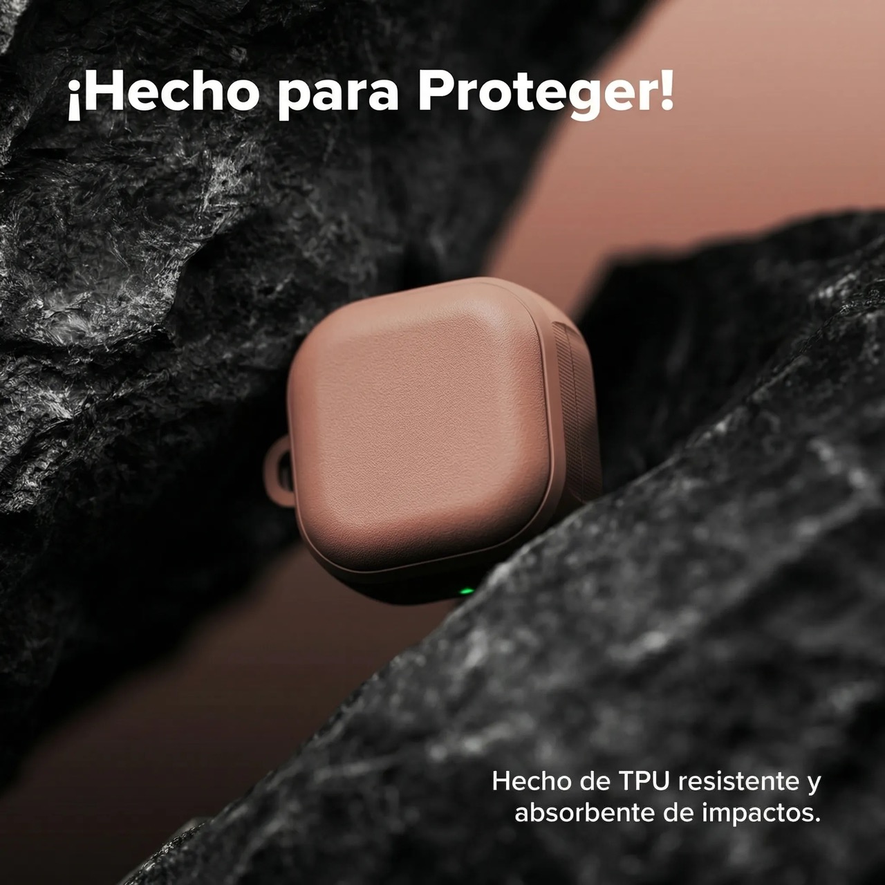 CASE RINGKE PARA GALAXY BUDS 4 Y BUDS 4 PRO ONYX MAGNÉTICO CORAL - 4