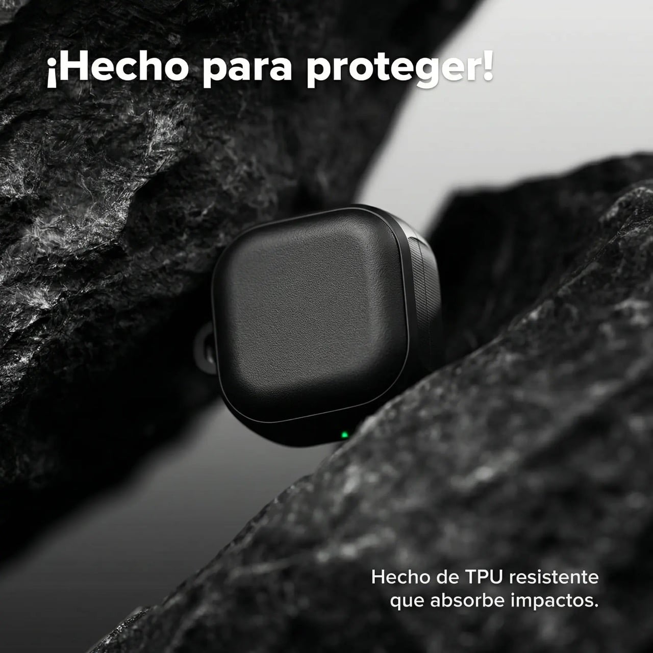 CASE RINGKE PARA GALAXY BUDS 4 Y BUDS 4 PRO ONYX MAGNÉTICO NEGRO - 4