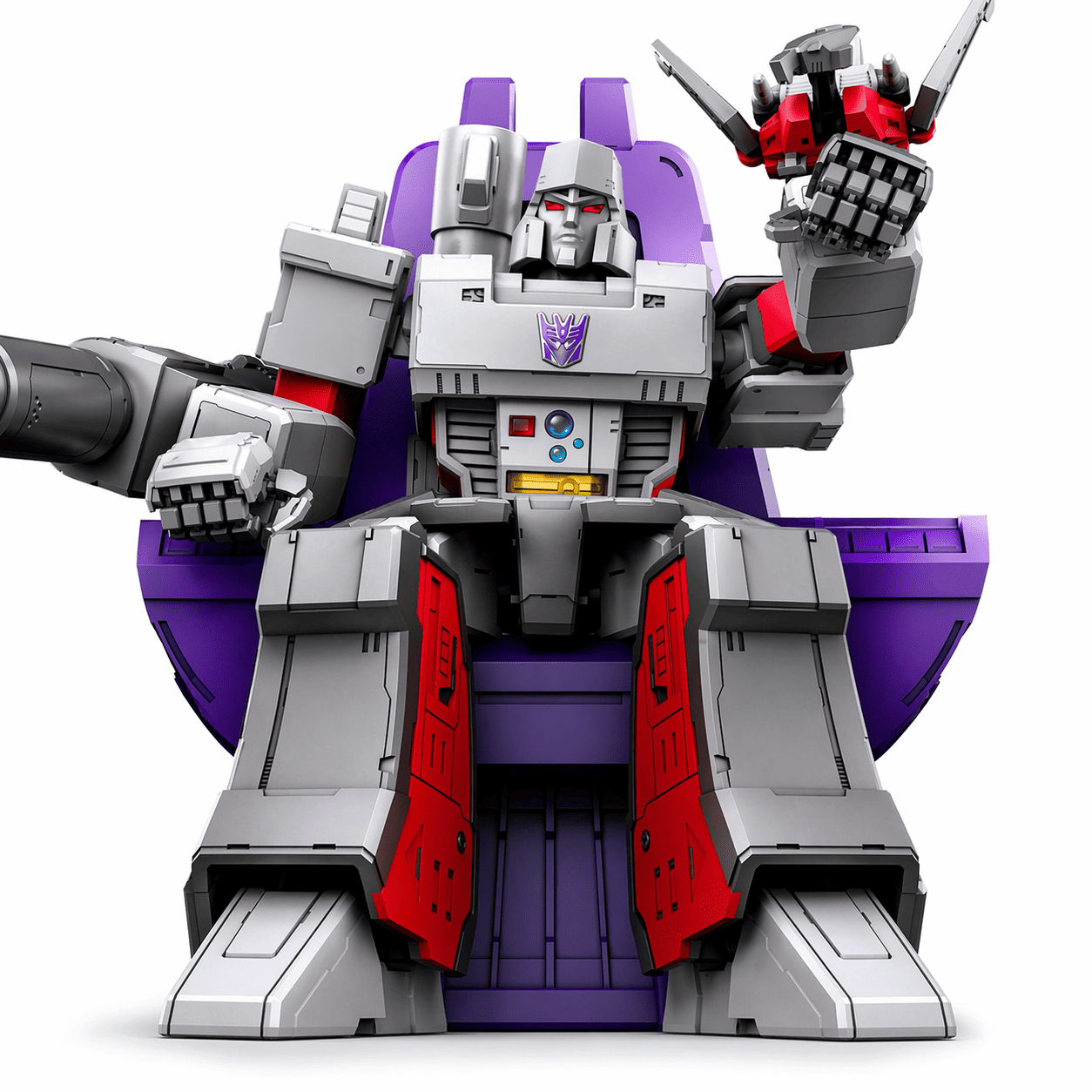 FIGURA ACCION BLOKEES MEGATRON G1 TRANSFORMERS ACTION EDITION - 3