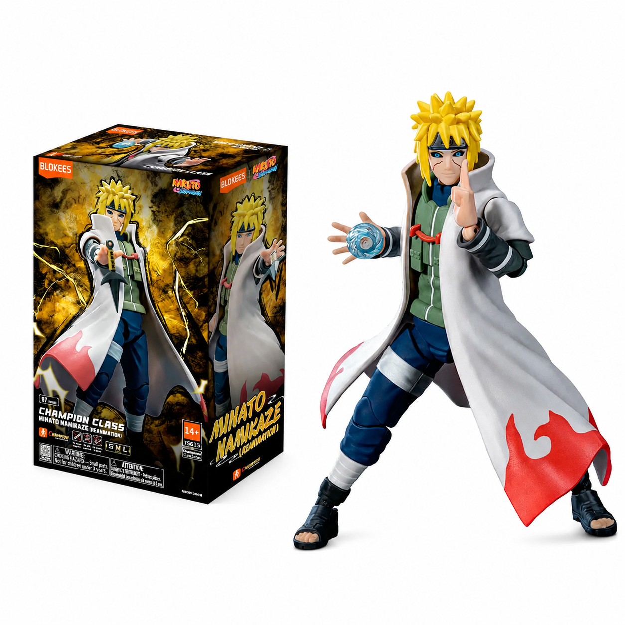 FIGURA COLECCIONABLE BLOKEES CHAMPION CLASS 03 MINATO NAMIKAZE - 1
