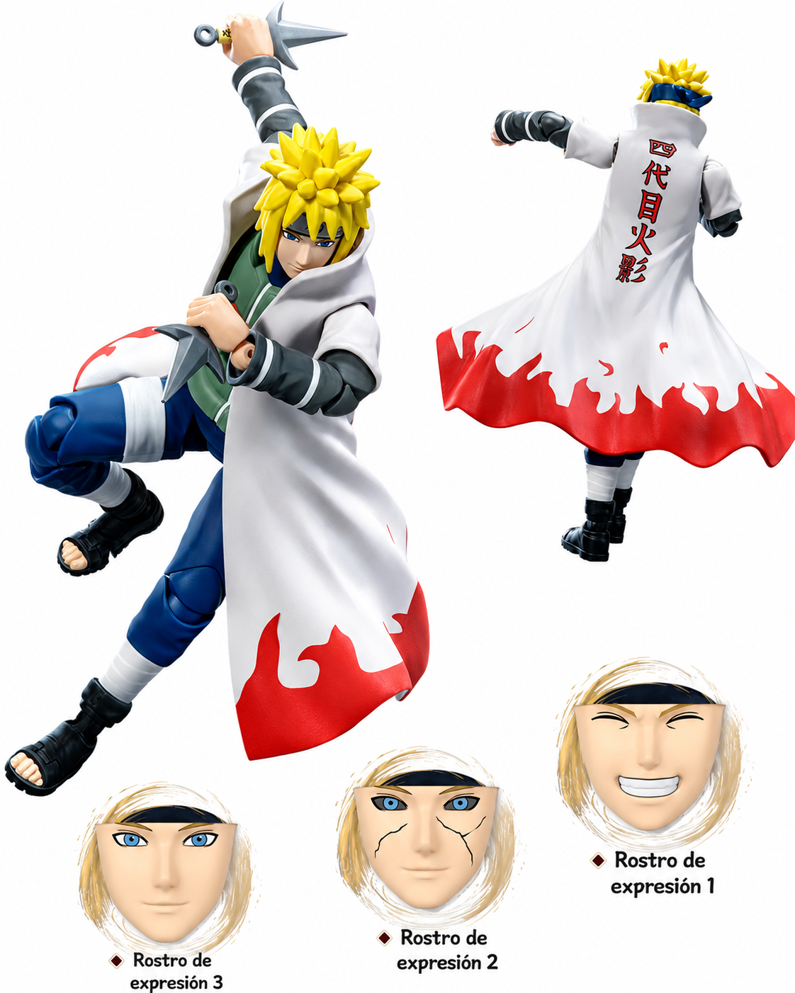 FIGURA COLECCIONABLE BLOKEES CHAMPION CLASS 03 MINATO NAMIKAZE - 3