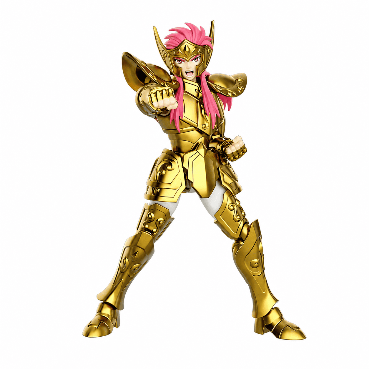 FIGURA COLECCIONABLE BLOKEES SAINT SEIYA CHAMPION CLASS 08 AQUARIUS CAMUS - 2