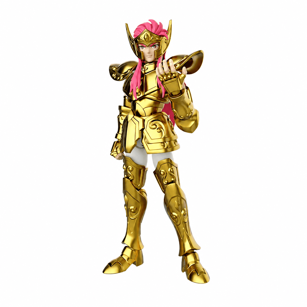 FIGURA COLECCIONABLE BLOKEES SAINT SEIYA CHAMPION CLASS 08 AQUARIUS CAMUS - 3