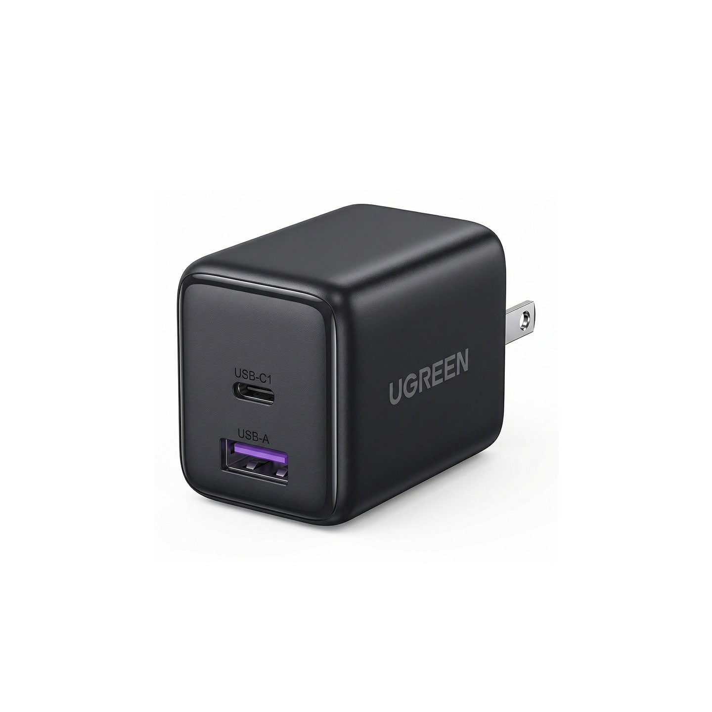 CARGADOR UGREEN 30W GAN 2 PUERTOS 65025 - 1