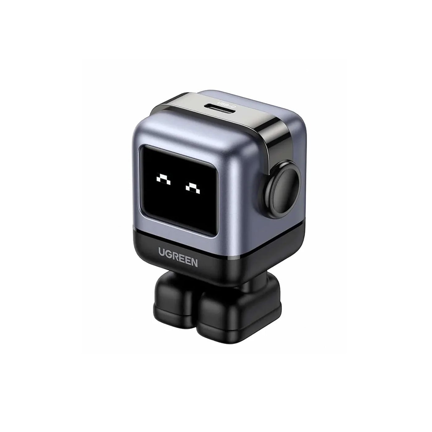 CARGADOR UGREEN UNO ROBOT GAN 30W USB-C SPACE GRAY 15550 - 1