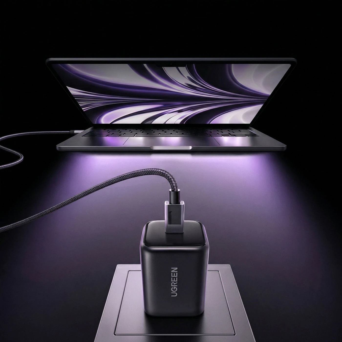 CARGADOR UGREEN 45W USB-C GAN 65050B - 3