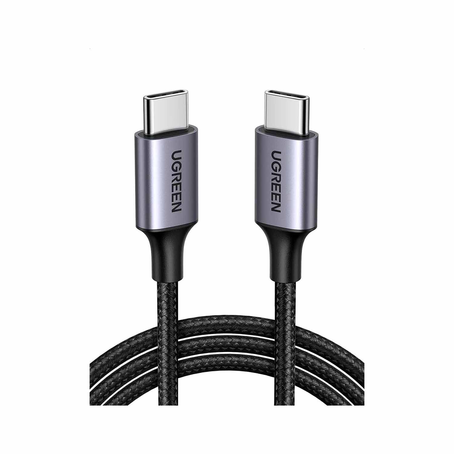 CABLE UGREEN USB-C A USB-C 1M 60W CARGA RÁPIDA - 1