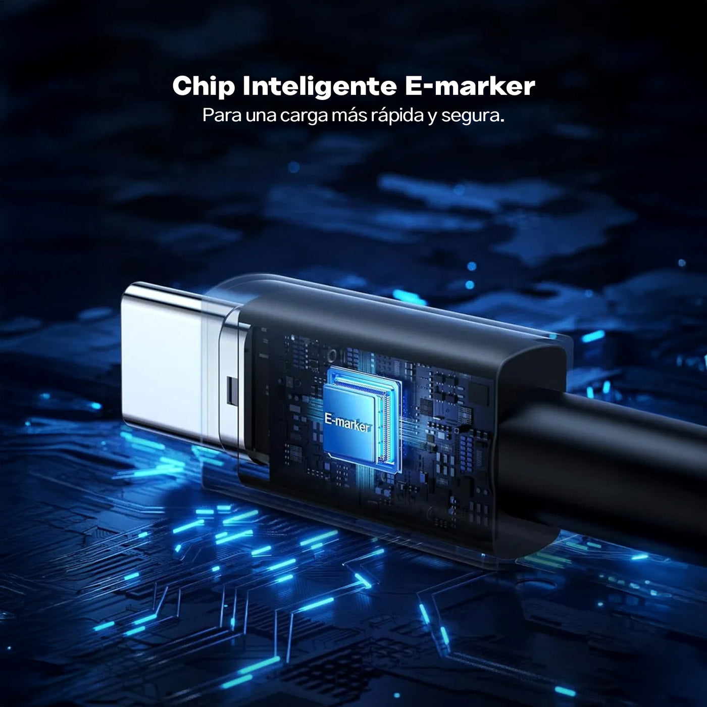 CABLE UGREEN USB-C A USB-C 1M 240W PD 3.1 - 6