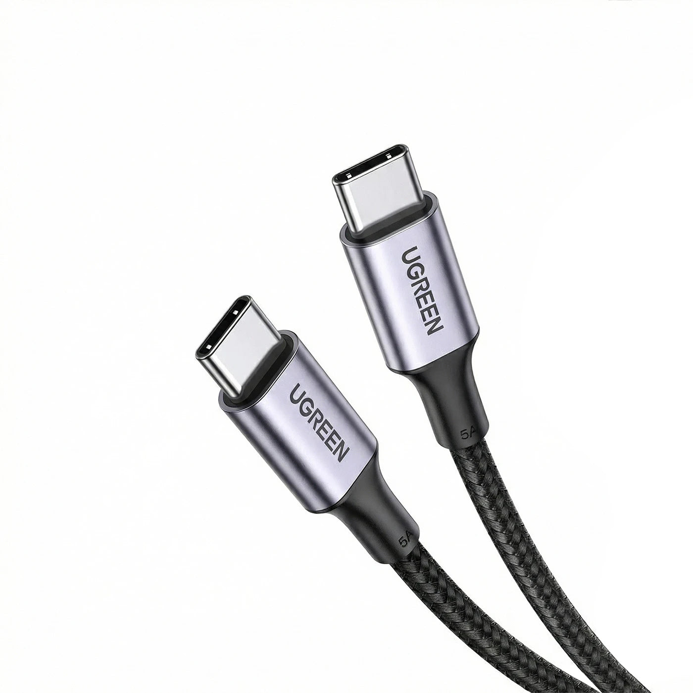 CABLE UGREEN USB-C A USB-C 2M 100W PD NEGRO - 1