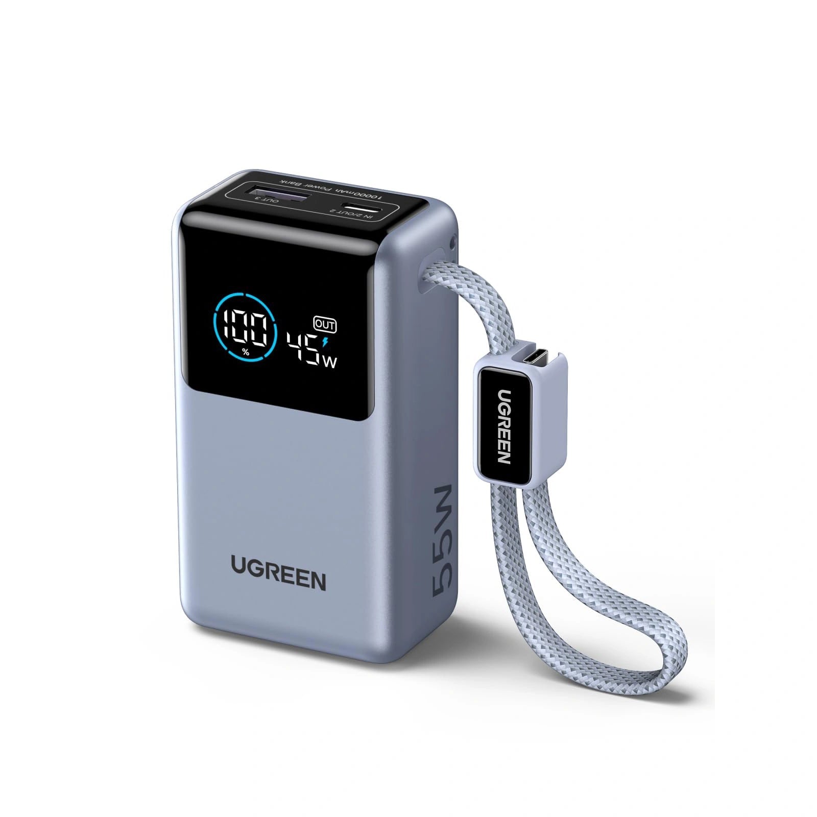 POWER BANK UGREEN NEXODE PRO 45W 10000MAH CABLE USB-C - 1