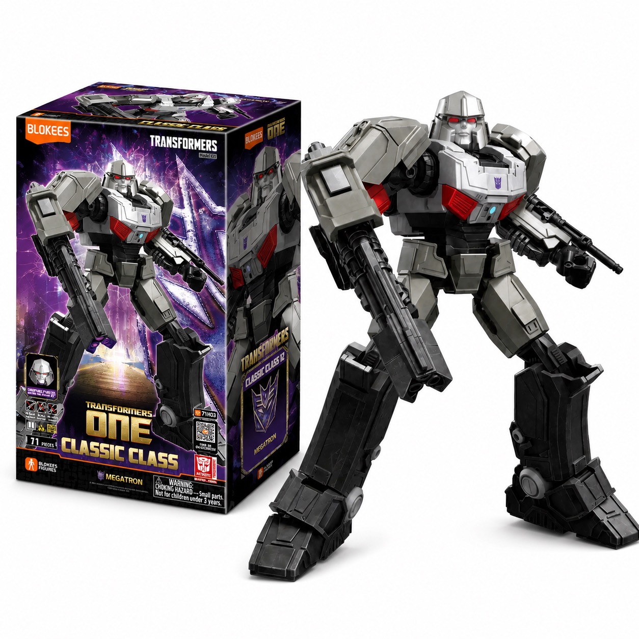 FIGURA COLECCIONABLE BLOKEES MEGATRON TRANSFORMERS CLASSIC CLASS 12 - 2