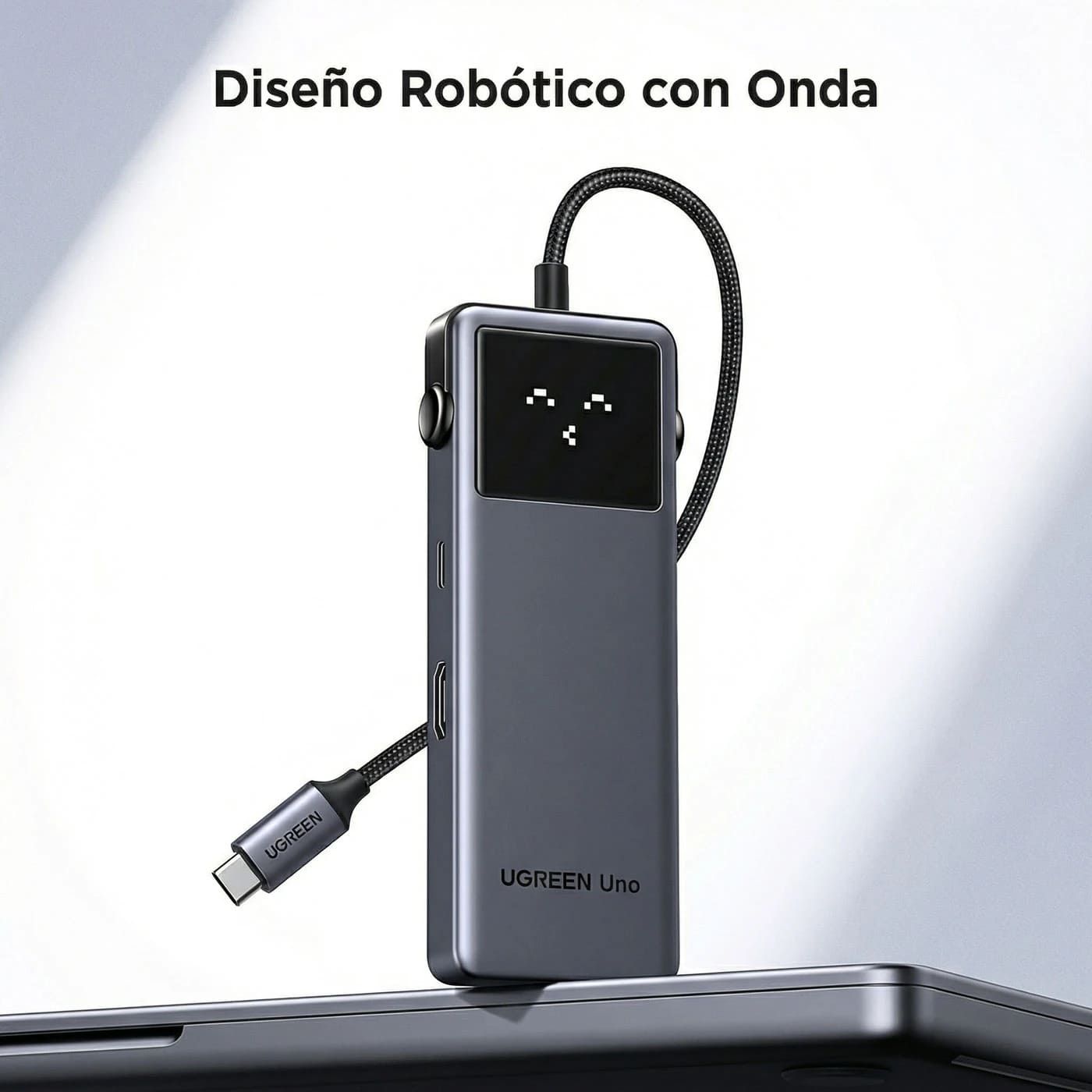 ADAPTADOR HUB 6 EN 1 MULTI PUERTOS 10GBPS HDMI 4K@60HZ USB-C USB-A PARA LAPTOP MACBOOK - 4
