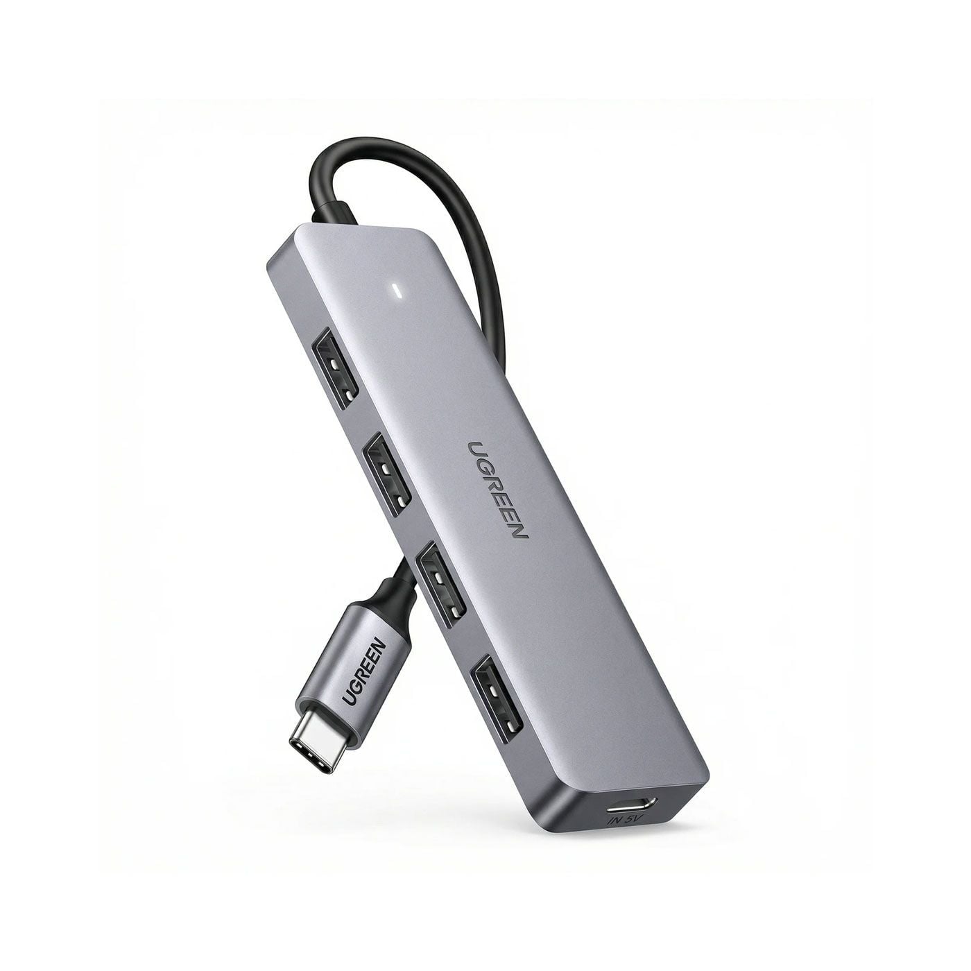 ADAPTADOR HUB UGREEN USB-C 4 PUERTOS USB-A 3.0 5GBPS OTG PLUG AND PLAY - 1