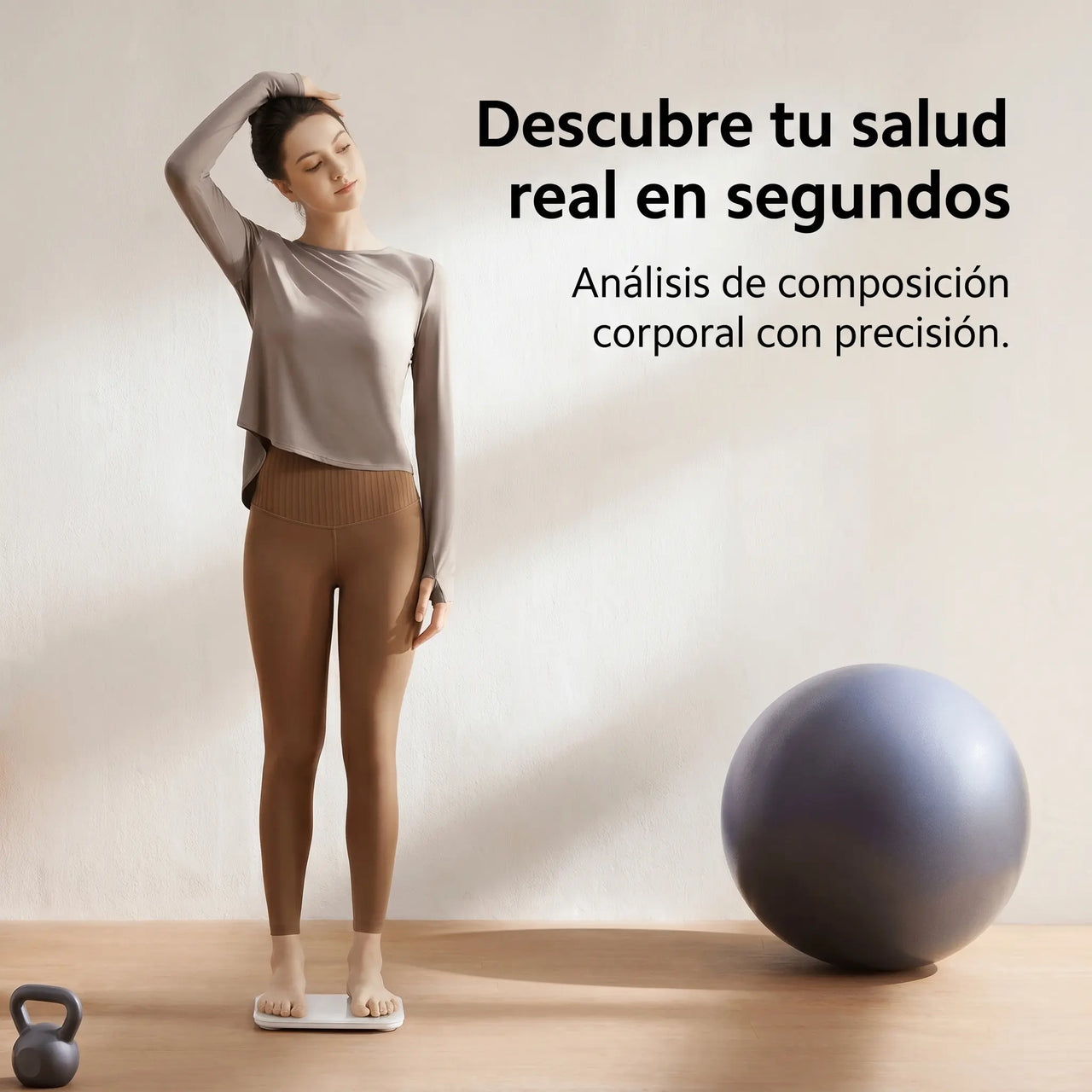 BALANZA INTELIGENTE XIAOMI S400 25 INDICADORES SALUD BLUETOOTH 5.0 HASTA 125KG APP - 9