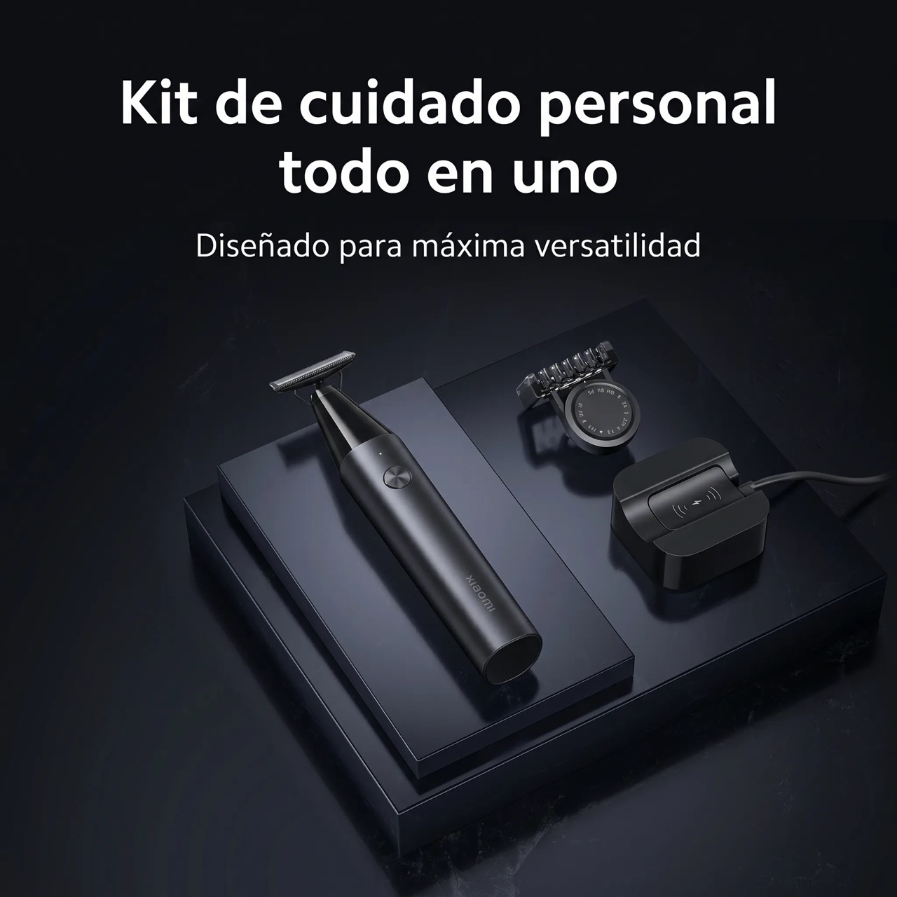 AFEITADORA XIAOMI UNIBLADE TRIMMER RESISTENTE AGUA CARGA MAGNÉTICA CABEZAL GIRATORIO - 2