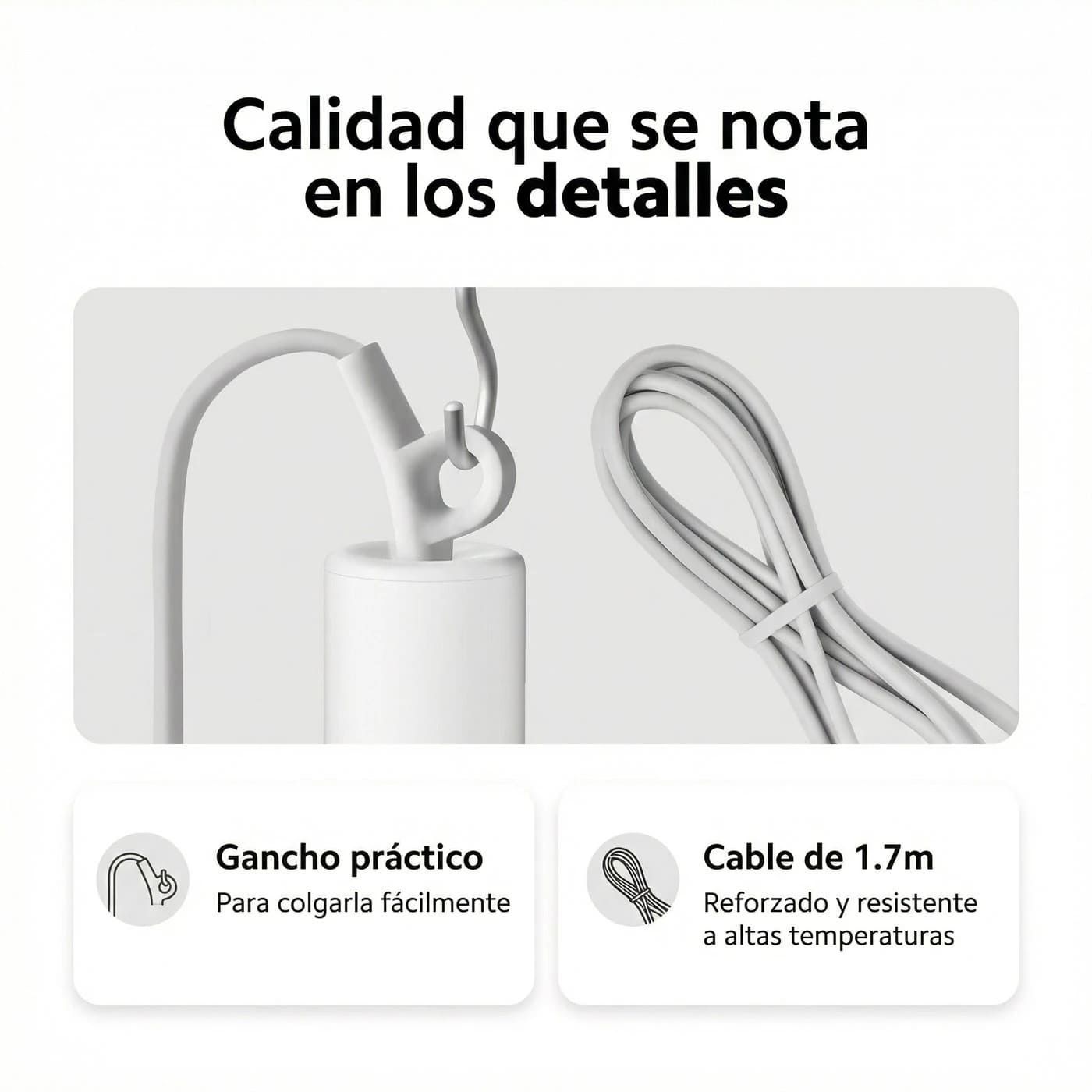 SECADORA CABELLO XIAOMI H101 MINIMALISTA 2 MODOS 1600W IONES NEGATIVOS PLEGABLE - 7