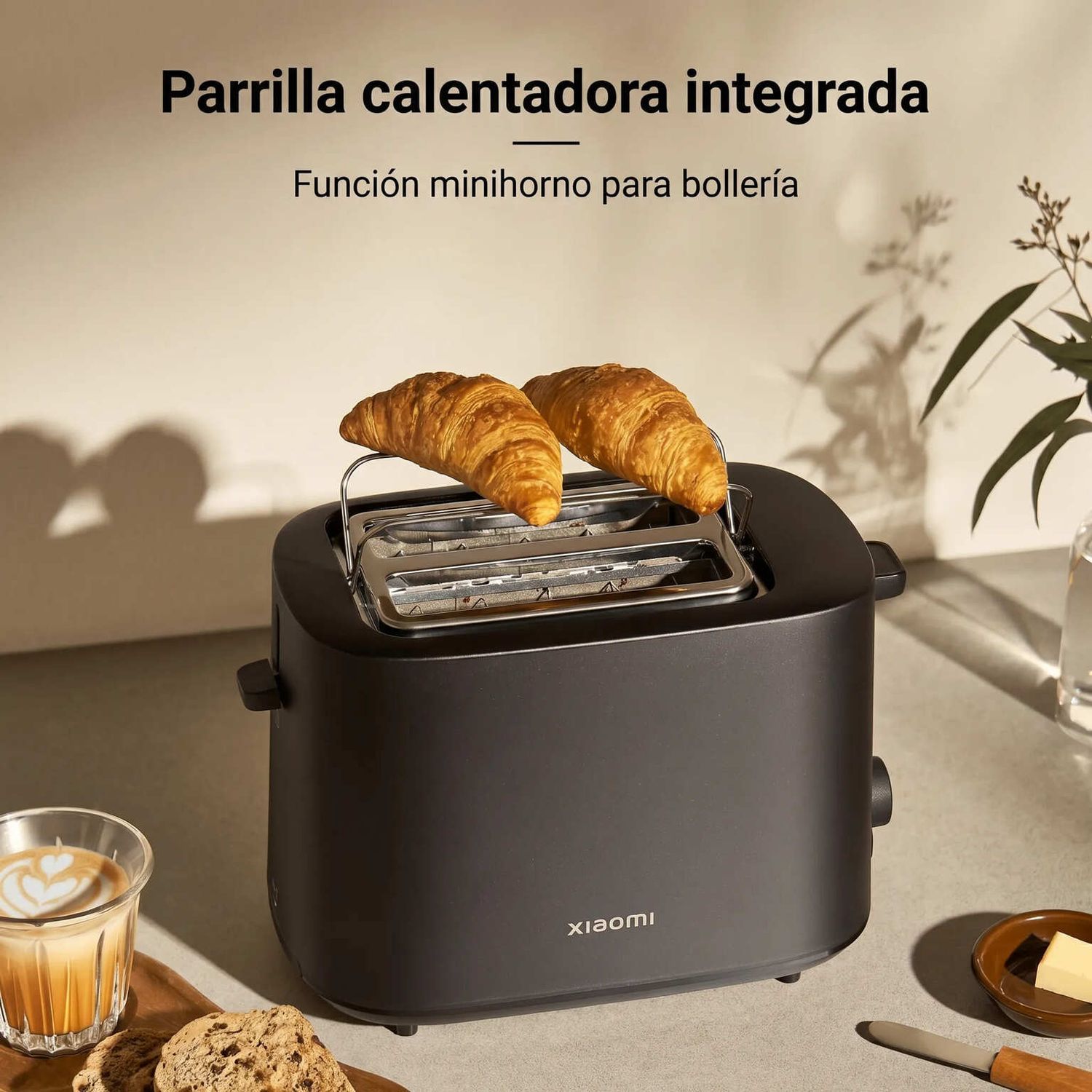 TOSTADORA XIAOMI TOASTER 780W 6 NIVELES DE TOSTADO DOBLE RANURA - 4