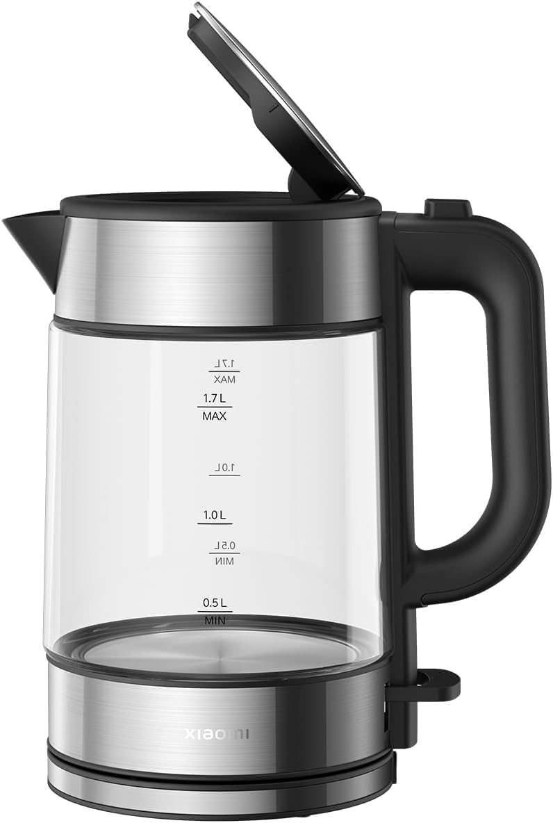 HERVIDOR ELÉCTRICO XIAOMI ELECTRIC GLASS KETTLE 1.7L 2200W VIDRIO DE BOROSILICATO - 1