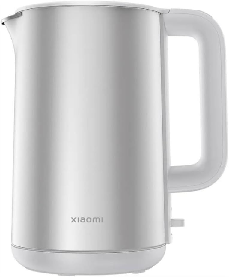 HERVIDOR ELÉCTRICO XIAOMI DOUBLE WALL ELECTRIC KETTLE 1.7L 1800W ACERO INOXIDABLE 316L PLATEADO - 1