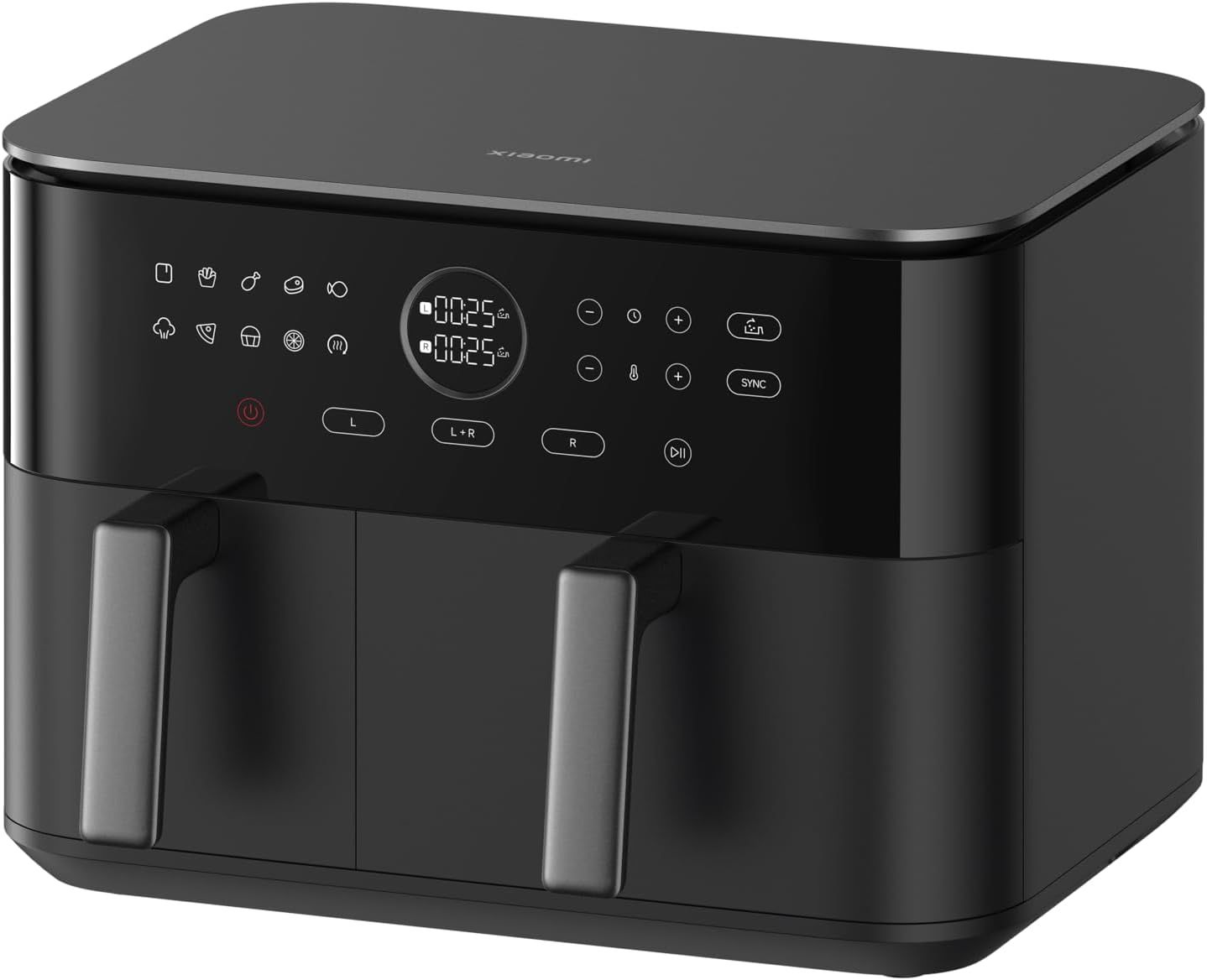 FREIDORA DE AIRE XIAOMI 10L 2700W DOBLE CANASTILLA 9 PROGRAMAS NEGRO - 1
