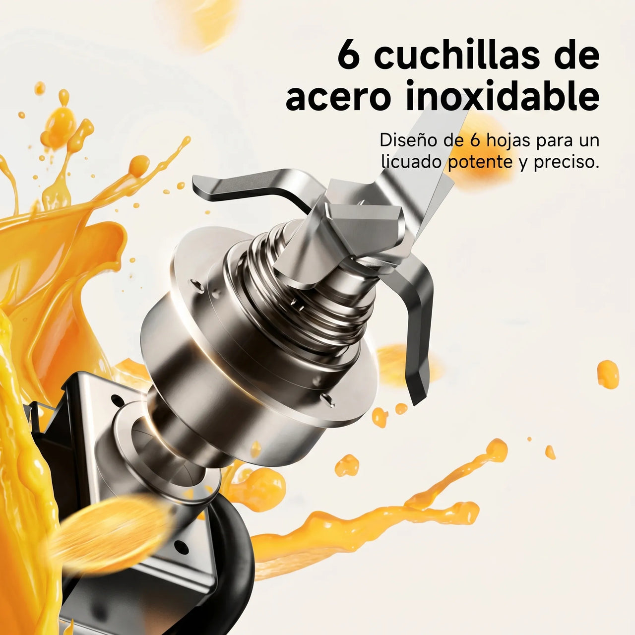 LICUADORA XIAOMI BLENDER 1.75L 600W 5 VELOCIDADES 21000 RPM JARRA DE VIDRIO - 6