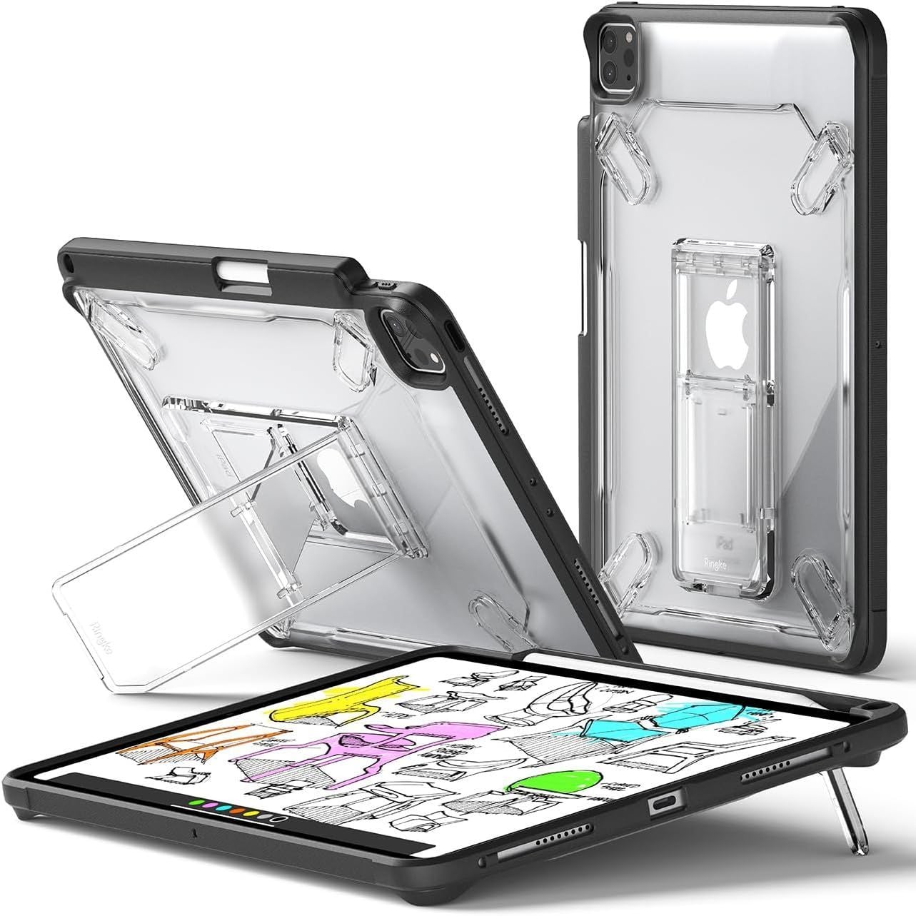 CASE IPAD PRO 11 2022 2021 RINGKE FUSION SOPORTE 4 ANGULOS ANTIAMARILLEO PORTALAPIZ - 1