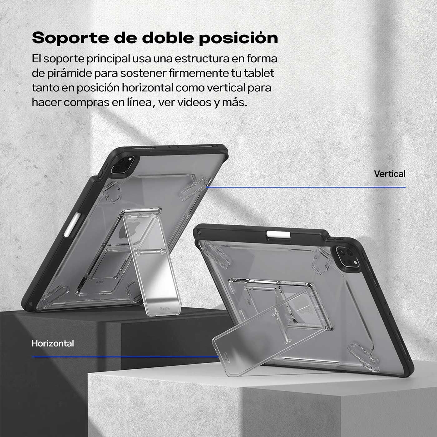 CASE IPAD PRO 11 2022 2021 RINGKE FUSION SOPORTE 4 ANGULOS ANTIAMARILLEO PORTALAPIZ - 5